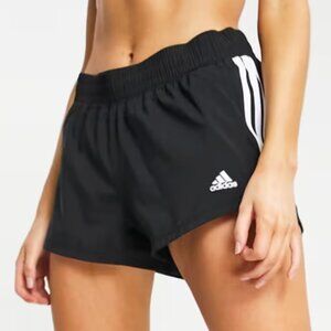 adidas Training Pacer 3 Stripe Woven Shorts
